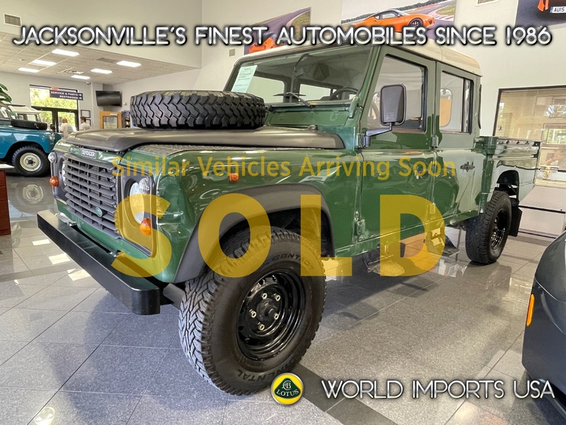 Used 1996 LAND ROVER DEFENDER 130 CREW CAB 300 TDI - (COLLECTOR SERIES) in JACKSONVILLE, FLORIDA