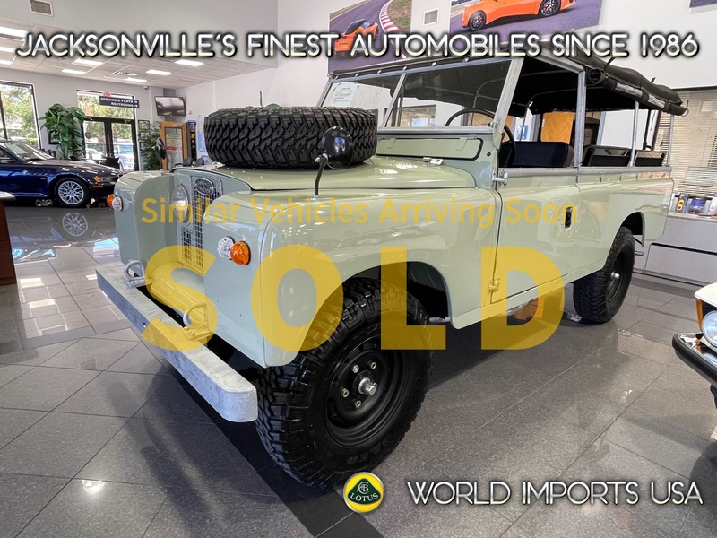 Used 1966 LAND ROVER SERIES 2 A 109 3 DOOR SOFTTOP - (COLLECTOR SERIES) in JACKSONVILLE, FLORIDA