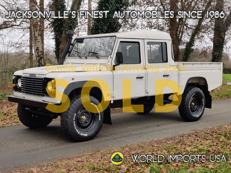 Used 1997 LAND ROVER DEFENDER 130 CREW CAB 300 TDI - (COLLECTOR SERIES) in JACKSONVILLE, FLORIDA