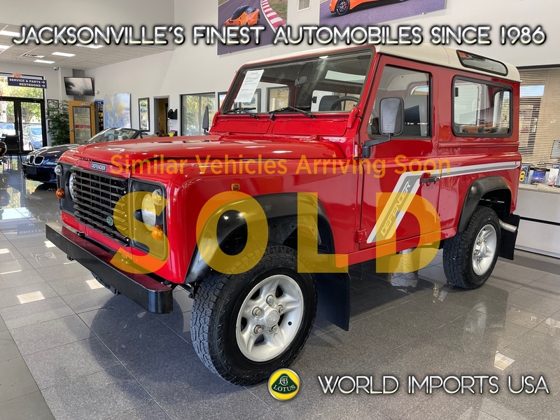 Used 1994 LAND ROVER DEFENDER 90 3-DOOR HARD TOP 300TDI - (COLLECTOR SERIES) in JACKSONVILLE, FLORIDA