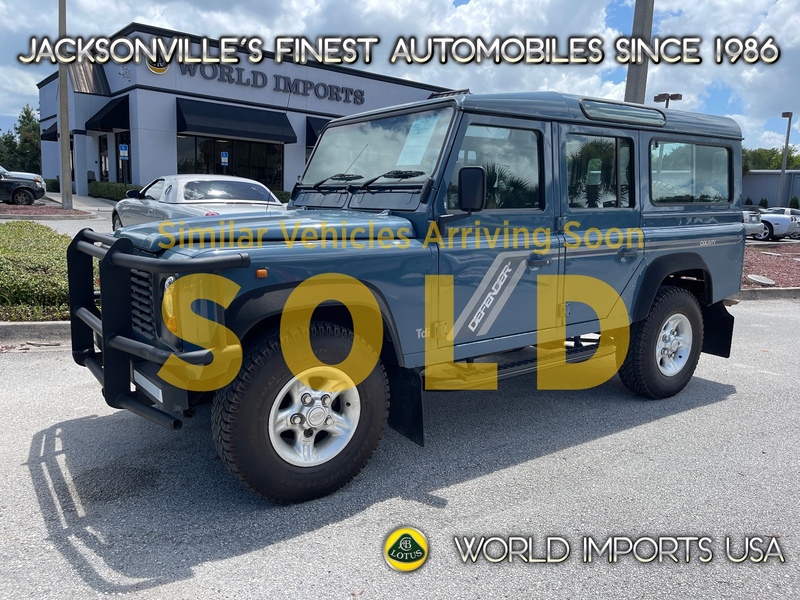 Used 1997 LAND ROVER DEFENDER 110 5-DOOR 300 TDI - (COLLECTOR SERIES) in JACKSONVILLE, FLORIDA