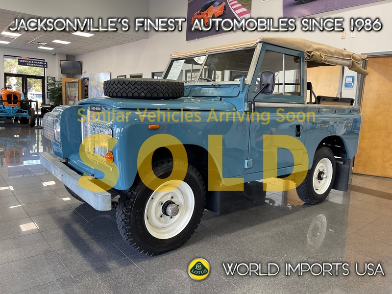 Used 1982 LAND ROVER SERIES 3 3 DOOR SOFT TOP - (FRAME-ON RESTORATION) in JACKSONVILLE, FLORIDA