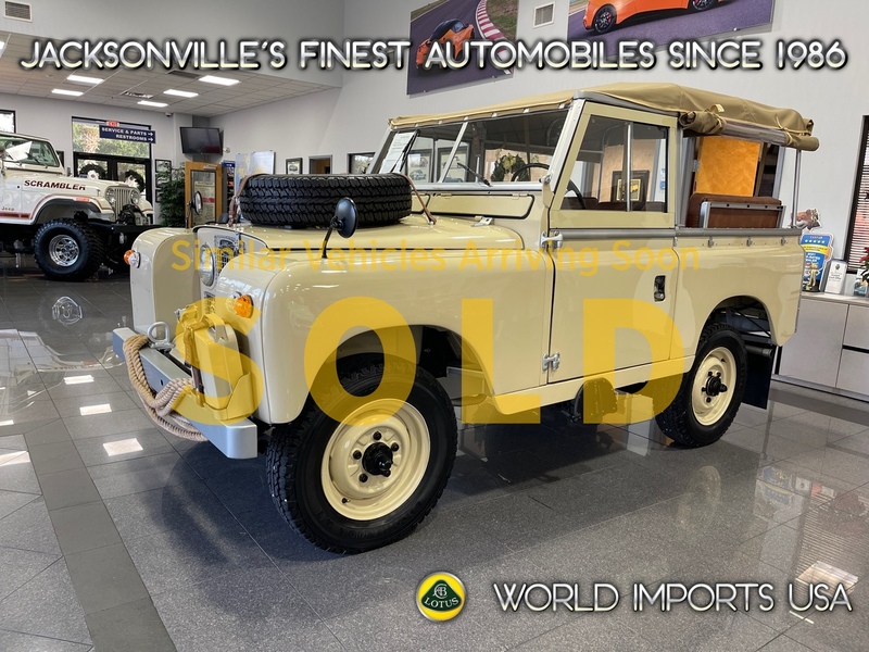 Used 1968 LAND ROVER SERIES 2 SOFT TOP - (COLLECTOR SERIES) in JACKSONVILLE, FLORIDA