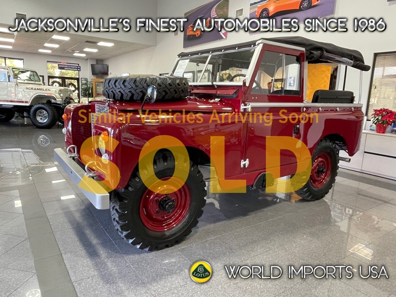 Used 1970 LAND ROVER SERIES 2 SOFT TOP - (FRAME-OFF RESTORATION) in JACKSONVILLE, FLORIDA