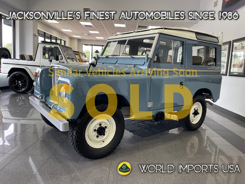 Used 1979 LAND ROVER SERIES 3 DIESEL HARD TOP 4WD - (FRAME-OFF RESTORATION) in JACKSONVILLE, FLORIDA