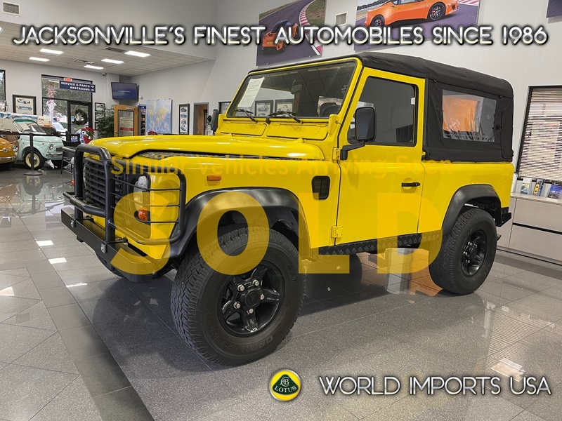 Used 1992 LAND ROVER DEFENDER 90 3-DOOR SOFT TOP 200 TDI - (COLLECTOR SERIES) in JACKSONVILLE, FLORIDA