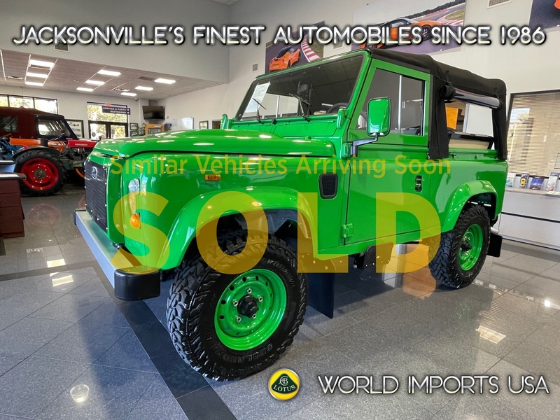 Used 1992 LAND ROVER DEFENDER 90 3-DR SOFT TOP 200 TDI - (FRAME-OFF RESTORATION) in JACKSONVILLE, FLORIDA
