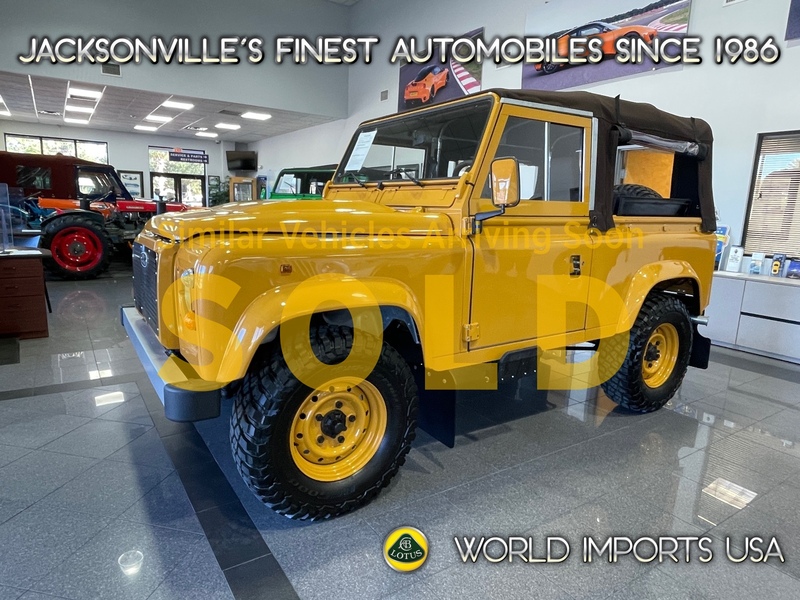 Used 1997 LAND ROVER DEFENDER 90 3-DR SOFT TOP 300 TDI - (FRAME-OFF RESTORATION) in JACKSONVILLE, FLORIDA