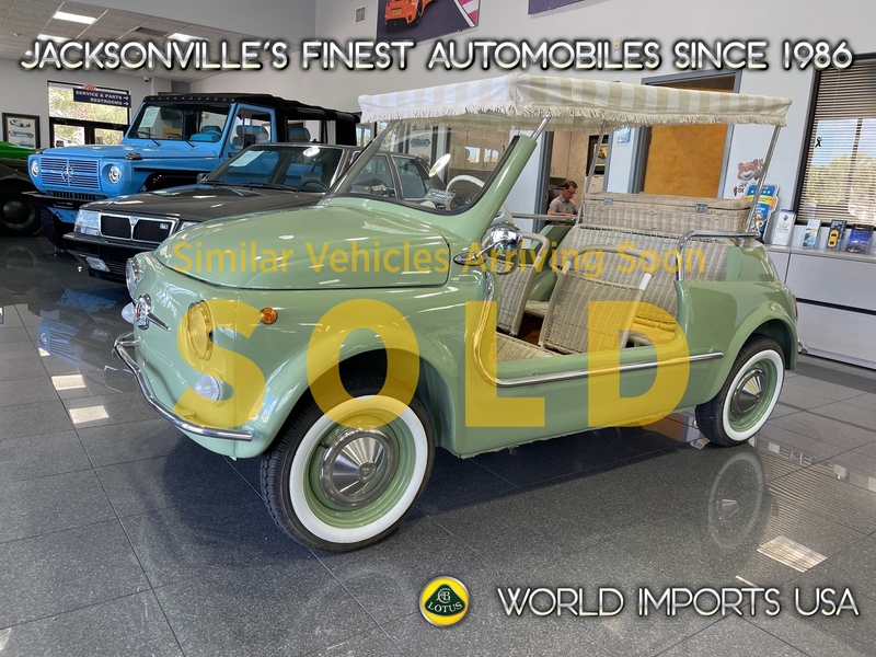 Used 1968 FIAT 500 JOLLY - (COLLECTOR SERIES) in JACKSONVILLE, FLORIDA