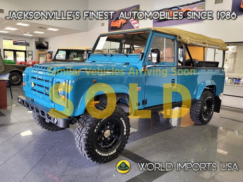 Used 1996 LAND ROVER DEFENDER 110 2-DOOR SOFT TOP  300 TDI - (COLLECTOR SERIES) in JACKSONVILLE, FLORIDA