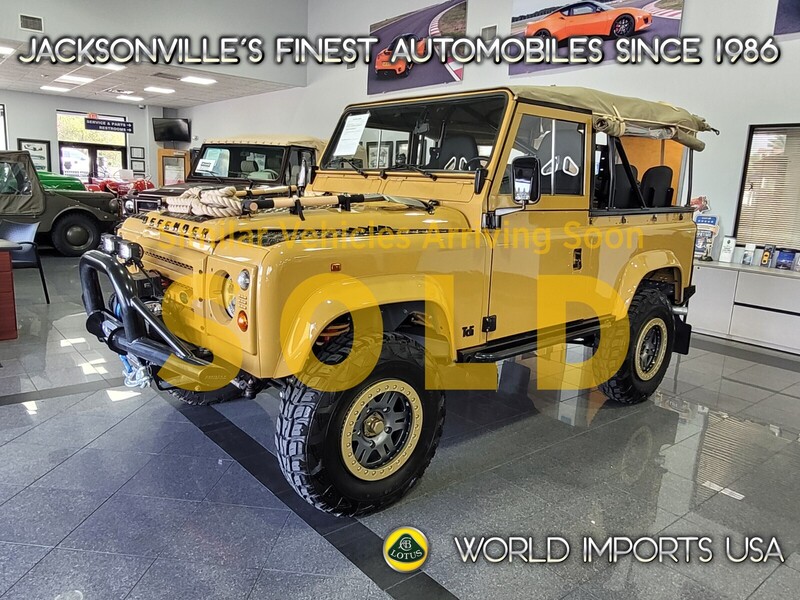 Used 1997 LAND ROVER DEFENDER 90 3-DR SOFT TOP 300 TDI - (FRAME-OFF RESTORATION) in JACKSONVILLE, FLORIDA