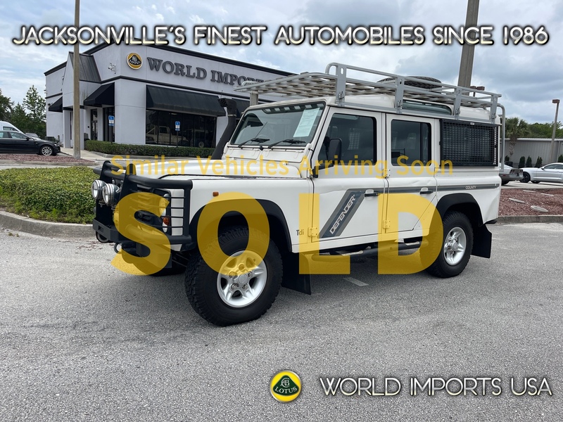 Used 1997 LAND ROVER DEFENDER 110 5-DOOR 300 TDI - (COLLECTOR SERIES) in JACKSONVILLE, FLORIDA