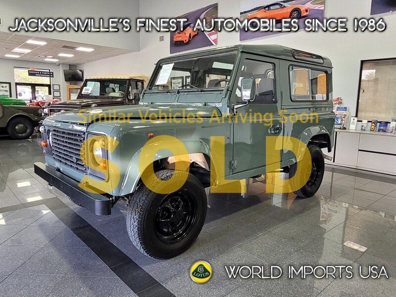 Used 1995 LAND ROVER DEFENDER 90 3-DR HARD TOP 300 TDI - (FRAME-ON RESTORATION) in JACKSONVILLE, FLORIDA