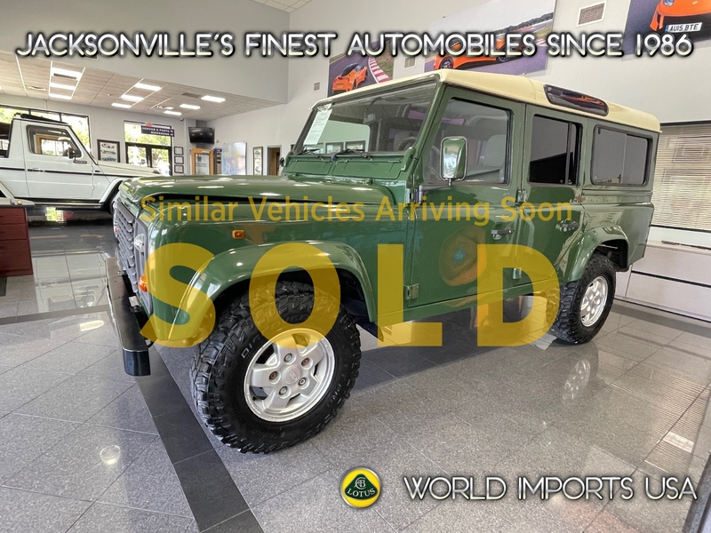 Used 1994 LAND ROVER DEFENDER 110 5-DOOR 300 TDI - (FRAME-ON RESTORATION) in JACKSONVILLE, FLORIDA