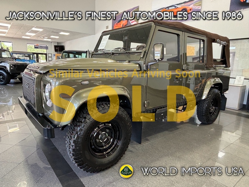 Used 1998 LAND ROVER DEFENDER 110 5-DOOR 300 TDI - (FRAME-OFF RESTORATION) in JACKSONVILLE, FLORIDA