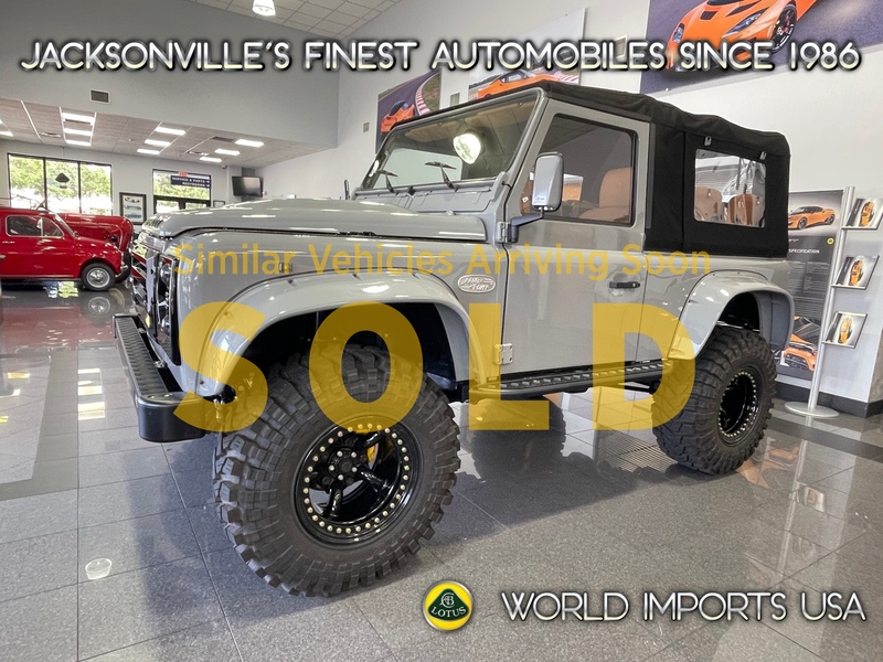 Used 1998 LAND ROVER DEFENDER 90 3-DR SOFT TOP 300 TDI - (FRAME-OFF RESTORATION) in JACKSONVILLE, FLORIDA