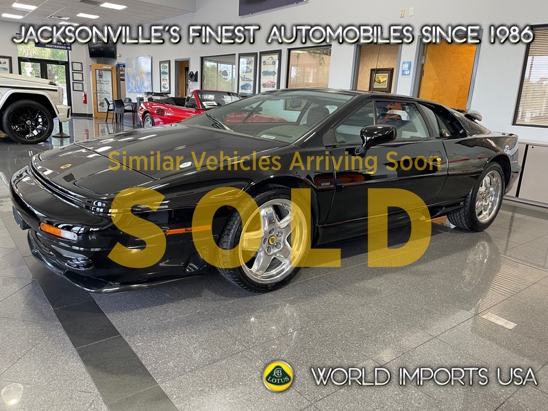 Used 1994 LOTUS ESPRIT S4 COUPE - (MUSUEM QUALITY COLLECTOR SERIES) in JACKSONVILLE, FLORIDA