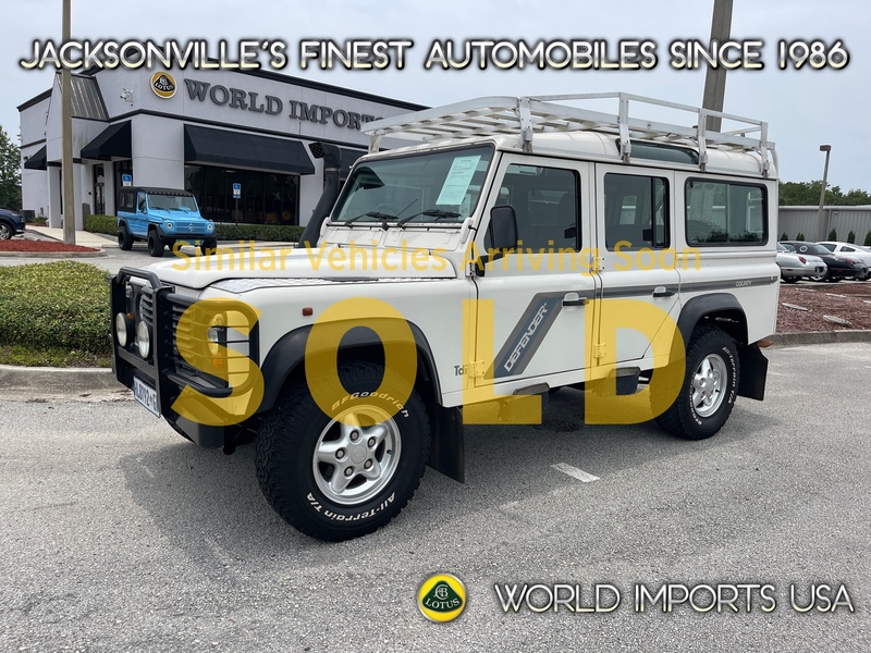 Used 1996 LAND ROVER DEFENDER 110 5-DOOR 300 TDI - (COLLECTOR SERIES) in JACKSONVILLE, FLORIDA