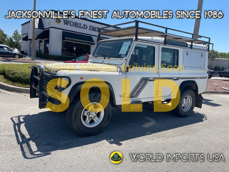 Used 1997 LAND ROVER DEFENDER 110 5-DOOR 300 TDI - (COLLECTOR SERIES) in JACKSONVILLE, FLORIDA