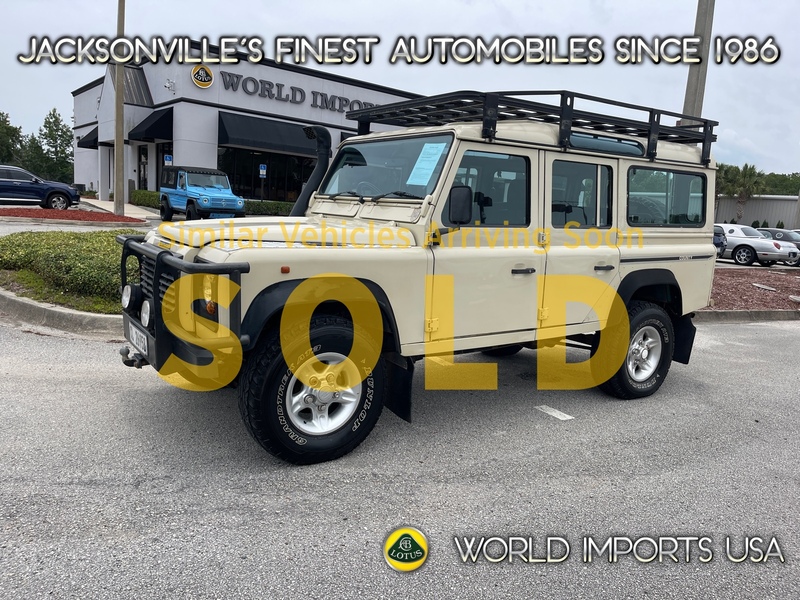 Used 1997 LAND ROVER DEFENDER 110 5-DOOR 300 TDI - (COLLECTOR SERIES) in JACKSONVILLE, FLORIDA
