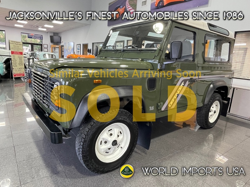 Used 1993 LAND ROVER DEFENDER 90 3-DOOR HARD TOP 200 TDI - (COLLECTOR SERIES) in JACKSONVILLE, FLORIDA