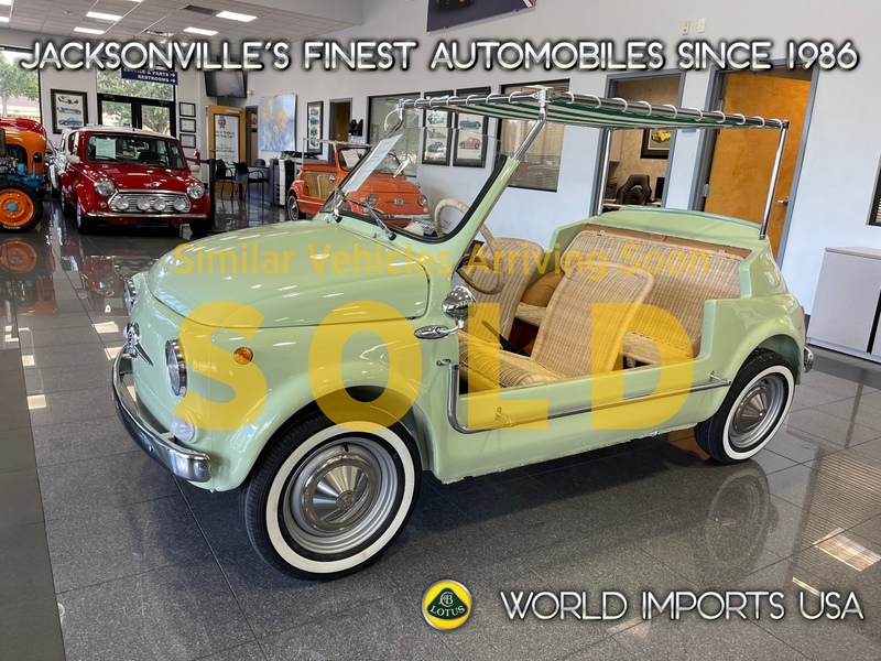 Used 1974 FIAT 500 JOLLY - (RESTORED COLLECTOR SERIES) in JACKSONVILLE, FLORIDA