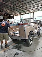 Used 1972 LAND ROVER SERIES 3 HARDTOP DIESEL 4WD - (FRAME-OFF RESTORATION) in JACKSONVILLE, FLORIDA (Photo 132)