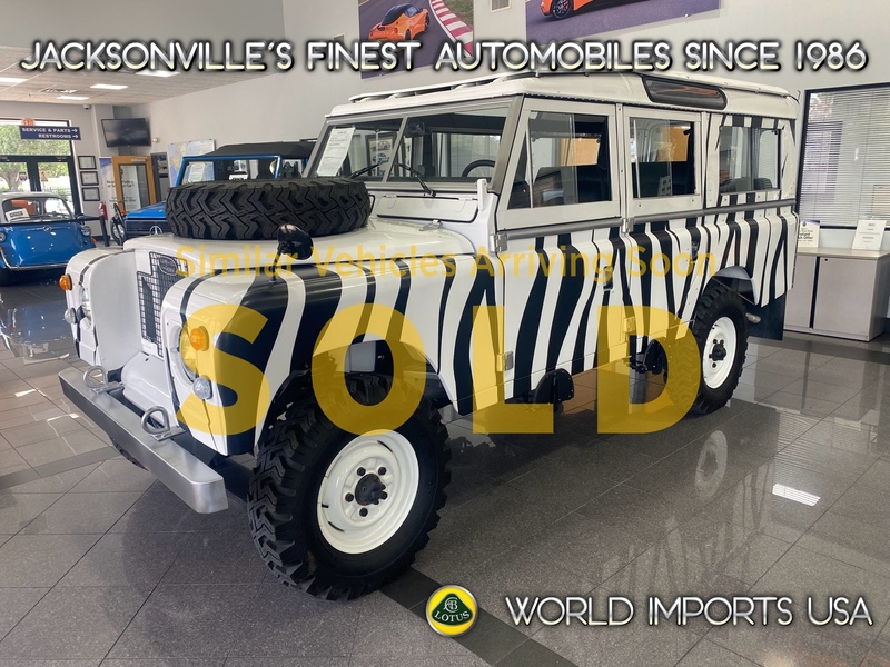 Used 1978 LAND ROVER SERIES 3 109 HARDTOP DIESEL 4WD - (FRAME-OFF RESTORATION) in JACKSONVILLE, FLORIDA