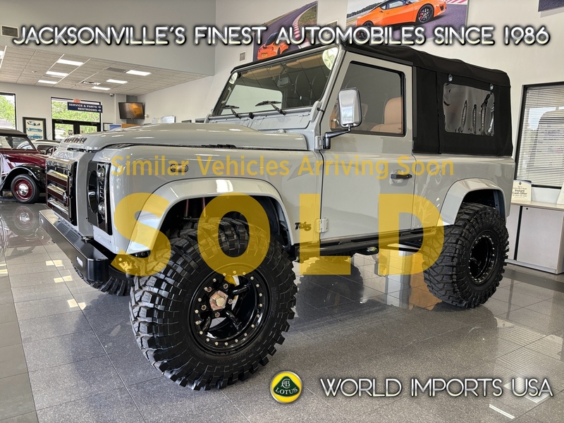 Used 1999 LAND ROVER DEFENDER 90 SOFT TOP TD5 - (FRAME-OFF RESTORATION) in JACKSONVILLE, FLORIDA