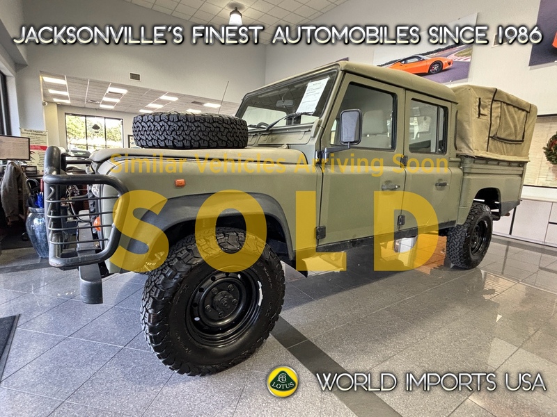 Used 1997 LAND ROVER DEFENDER 130 DOUBLE CAB 300 TDI - (COLLECTOR SERIES) in JACKSONVILLE, FLORIDA