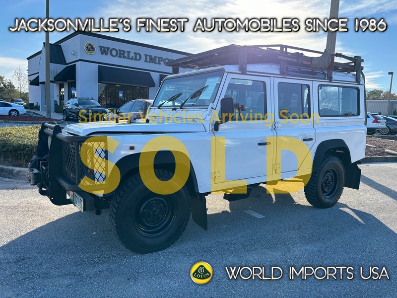 Used 1997 LAND ROVER DEFENDER 110 5-DOOR 300 TDI - (COLLECTOR SERIES) in JACKSONVILLE, FLORIDA