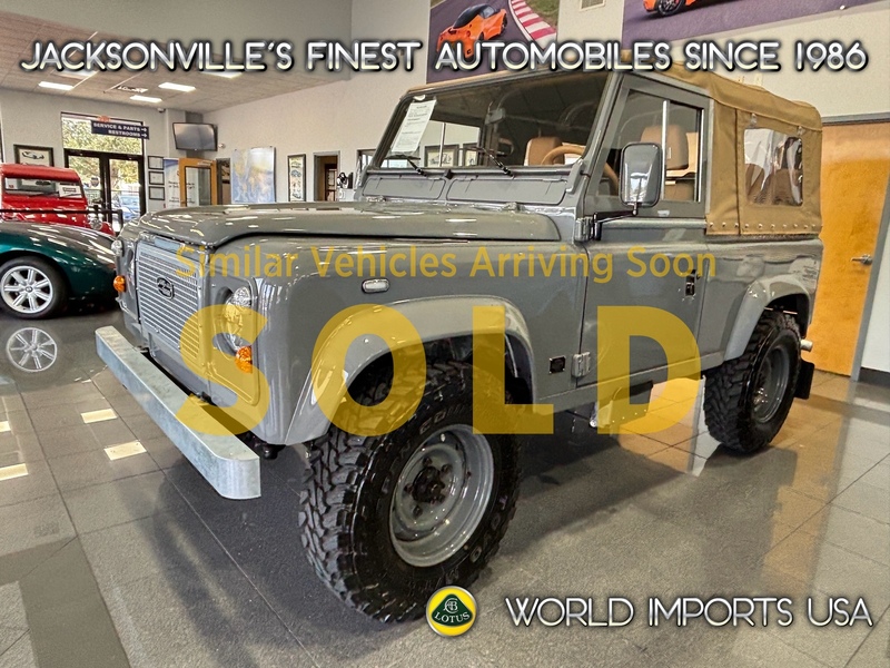 Used 1996 LAND ROVER DEFENDER 90 SOFT TOP 300 TDI - (FRAME-OFF RESTORATION) in JACKSONVILLE, FLORIDA