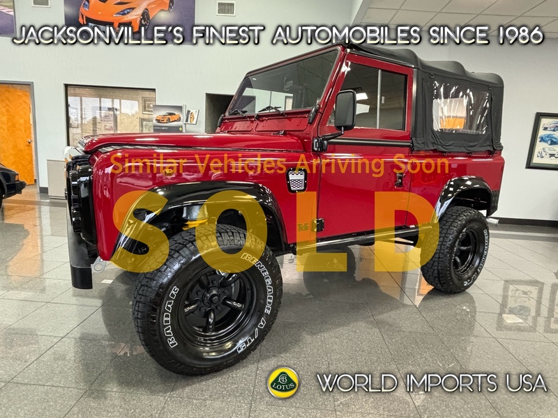 Used 1998 LAND ROVER DEFENDER 90 3-DR SOFT TOP 300 TDI - (FRAME-OFF RESTORATION) in JACKSONVILLE, FLORIDA