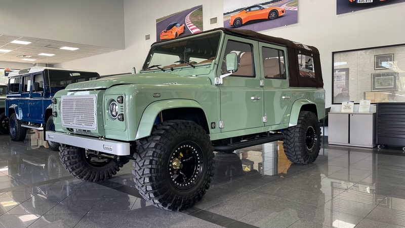 Used 1999 LAND ROVER DEFENDER 110 5-DR TD5 - (FRAME-OFF RESTORATION) in JACKSONVILLE, FLORIDA