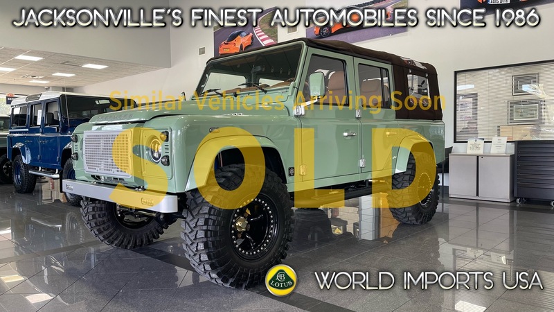 Used 1999 LAND ROVER DEFENDER 110 5-DR TD5 - (FRAME-OFF RESTORATION) in JACKSONVILLE, FLORIDA