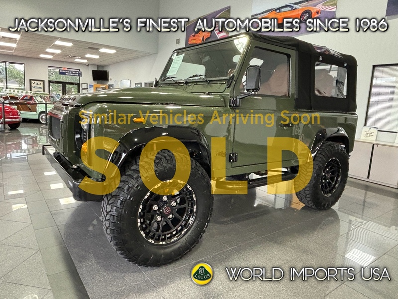 Used 1999 LAND ROVER DEFENDER 90 3-DR SOFT TOP TD5 - (FRAME-OFF RESTORATION) in JACKSONVILLE, FLORIDA