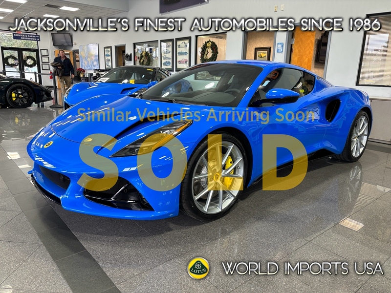 Used 2024 LOTUS EMIRA V6 FIRST EDITION in JACKSONVILLE, FLORIDA