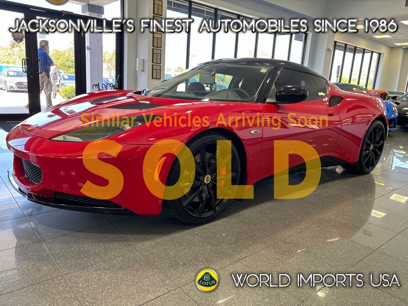 Used 2014 LOTUS EVORA S 2+2 in JACKSONVILLE, FLORIDA
