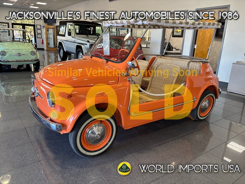 Used 1971 FIAT JOLLY 500 - (FRAME-ON RESTORATION) in JACKSONVILLE, FLORIDA