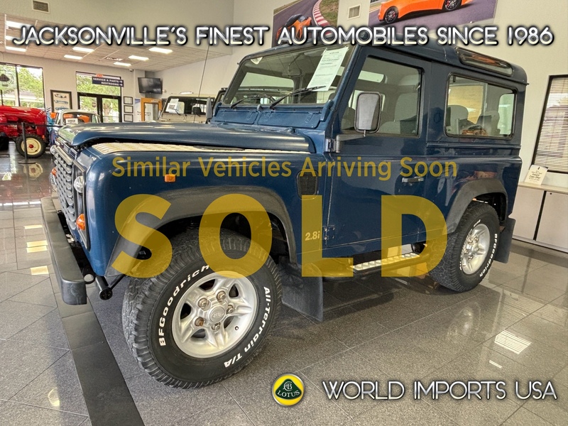 Used 1997 LAND ROVER DEFENDER 90 3-DR HARD TOP BMW 2.8 RHD - (COLLECTOR SERIES) in JACKSONVILLE, FLORIDA