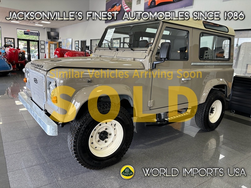 Used 1998 LAND ROVER DEFENDER 90 3-DR HARD TOP 300 TDI - (FRAME-OFF RESTORATION) in JACKSONVILLE, FLORIDA