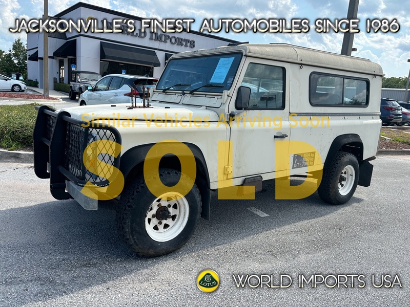 Used 1987 LAND ROVER DEFENDER 110 2-DOOR V8 RHD - (COLLECTOR SERIES) in JACKSONVILLE, FLORIDA