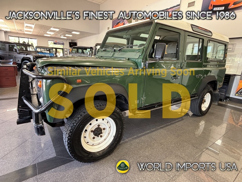 Used 1994 LAND ROVER DEFENDER 110 5-DOOR 300 TDI RHD - (MECHANICS SPECIAL) in JACKSONVILLE, FLORIDA