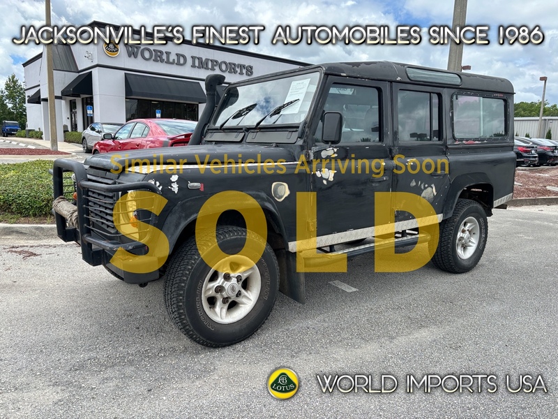 Used 1997 LAND ROVER DEFENDER 110 5-DOOR 300 TDI RHD - (MECHANICS SPECIAL) in JACKSONVILLE, FLORIDA