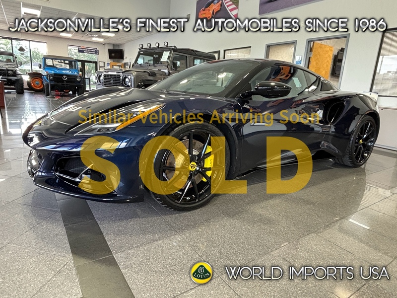 Used 2024 LOTUS EMIRA V6 FIRST EDITION in JACKSONVILLE, FLORIDA