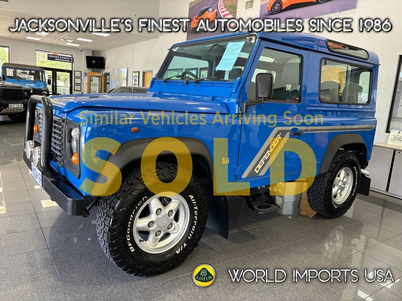 Used 1996 LAND ROVER DEFENDER 90 3-DR HARD TOP 300 TDI RHD - (COLLECTOR SERIES) in JACKSONVILLE, FLORIDA