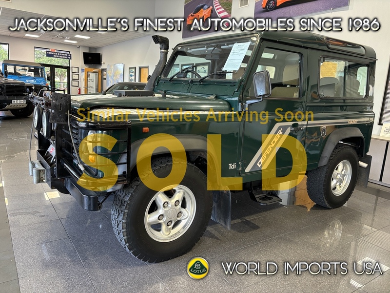 Used 1996 LAND ROVER DEFENDER 90 3-DR HARD TOP 300 TDI RHD - (COLLECTOR SERIES) in JACKSONVILLE, FLORIDA