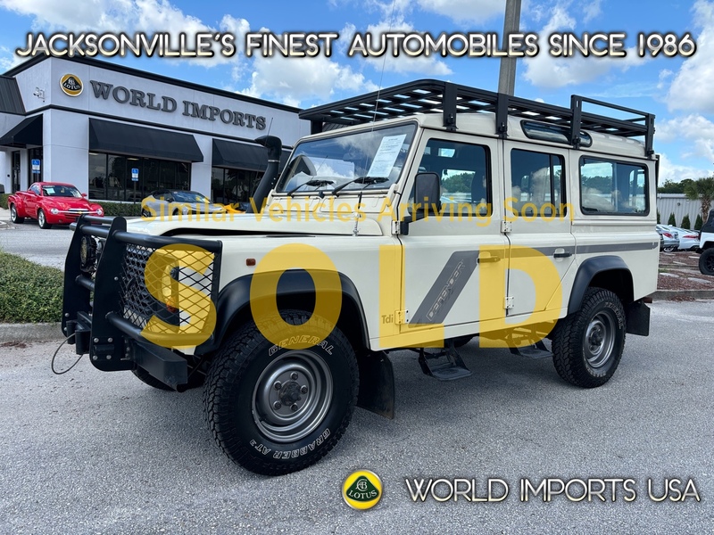 Used 1996 LAND ROVER DEFENDER 110 5-DOOR 300 TDI RHD - (COLLECTOR SERIES) in JACKSONVILLE, FLORIDA