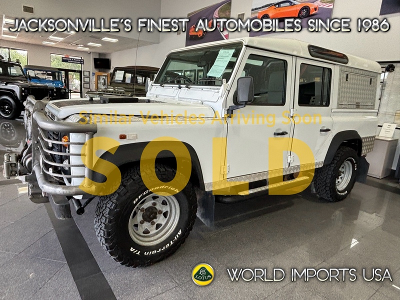 Used 1996 LAND ROVER DEFENDER 110 5-DOOR 300 TDI RHD - (COLLECTOR SERIES) in JACKSONVILLE, FLORIDA