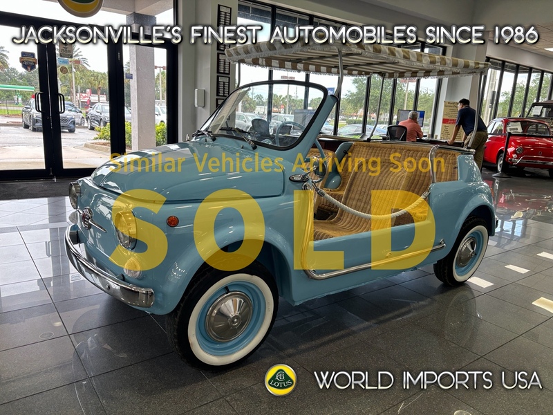 Used 1971 FIAT JOLLY 500 - (FULL RESTORATION - CHOICE OF COLORS) in JACKSONVILLE, FLORIDA